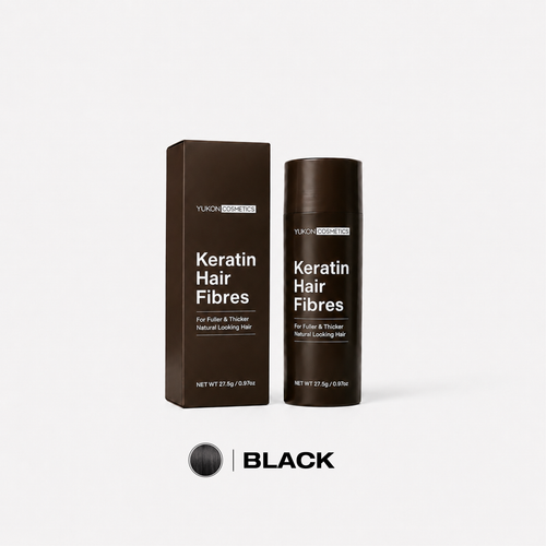 Yukon Keratin Hair Fibres Black 27.5g