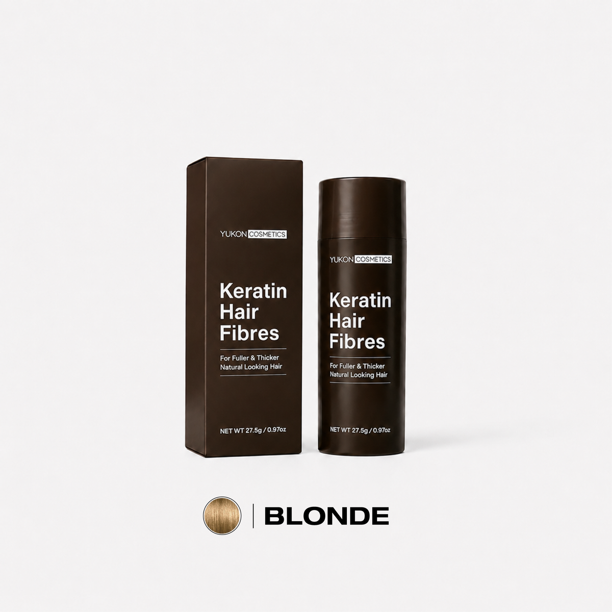 Yukon Keratin Hair Fibres Blonde 27.5g